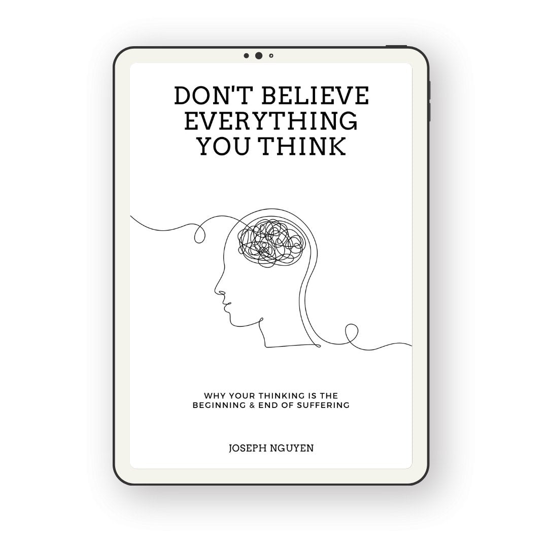 Don't Believe Everything You Think (Kindle & ePub)